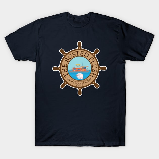 The Busted Flush - Primary T-Shirt by dhartist